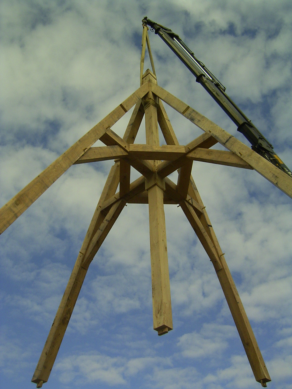 Fabrication de charpentes traditionnelles